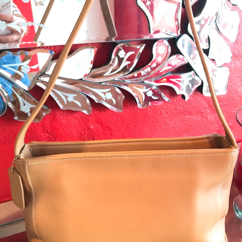Coach leather bag